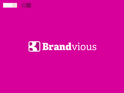 Brandvious - Logo+Bordered Badge+Vibrant Color avatar branding design graphic design logo typography