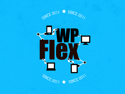 WP-Flex blank wordpress theme github repo logo symbolset vector wordpress