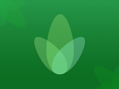 Leaf branding identity logo