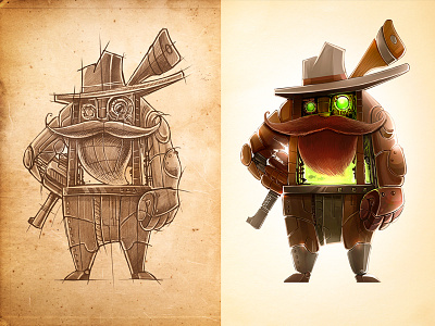 Steampunk Cowboy