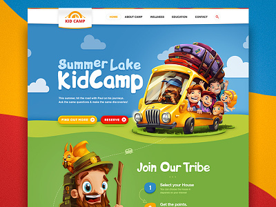 Kidcamp website