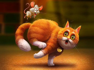 Snickers | Ads illustration ads cartoon cat character character design concept illustration poster snickers