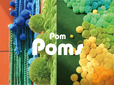 Pompoms branding logo