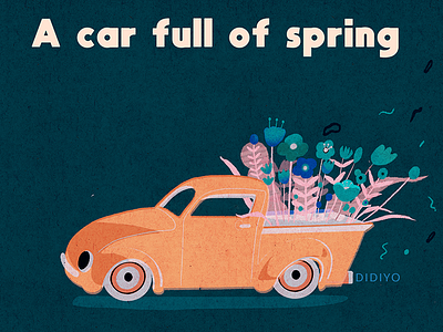 A car full of spring