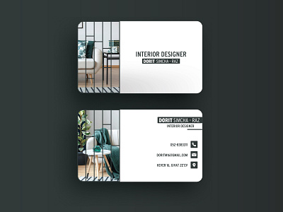 Business card - Interior Design business card design interior design interior designer