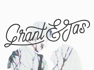 Grant & Jas hand drawn handdrawn lettering type typography