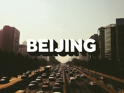 Beijing beijing brush chisel copic hand drawn lettering marker type typography