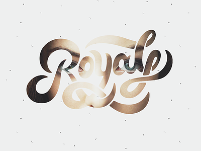 Royals brush chisel copic hand drawn lettering lorde marker royals type typography