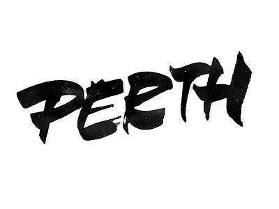 Perth bon iver cola pen lettering pen perth typography