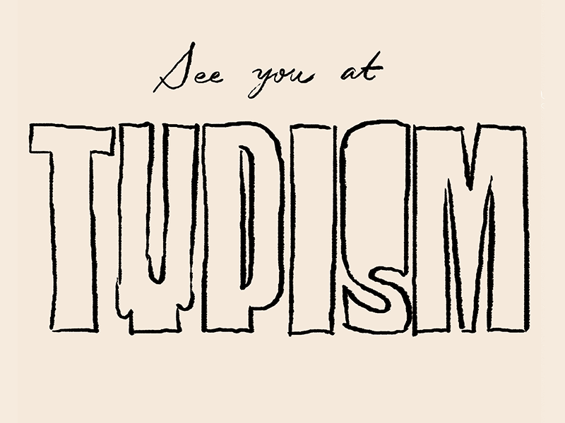 Typism — Rough Pass animation frame by frame lettering rough sketch type typography