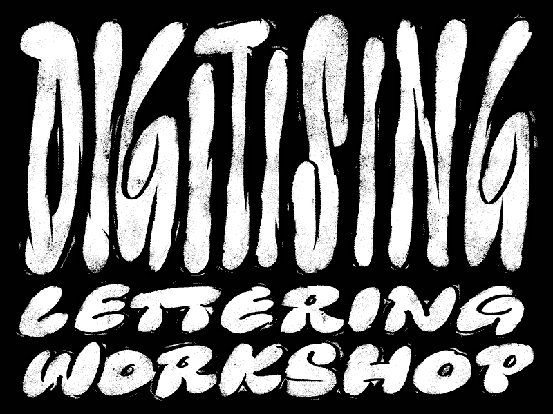 Digitising Lettering Workshop