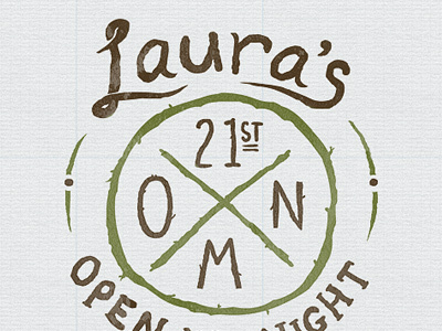 Laura's 21st Invite 21st grid grid paper invite laura lauras invite mic open mic night paper watercolour