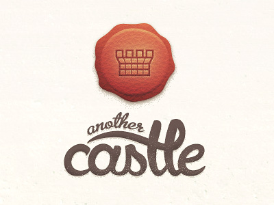 Another Castle Logo another castle brand castle logo mark stamp type typography