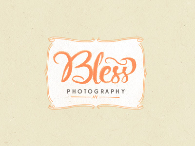 Bless Concept bless border concept edmonsans logo revision rough type typography update wip