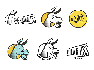Final Logos clean cleaned concept concepts donkey experiment final logo logotype revision revisions type