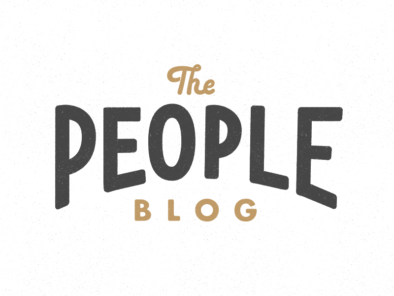 TPB - Logo - Final Draft concept custom draft final futura hand drawn hand lettering logo logotype revision the people blog type typography