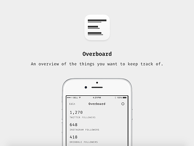 Overboard app icon ios iphone overboard