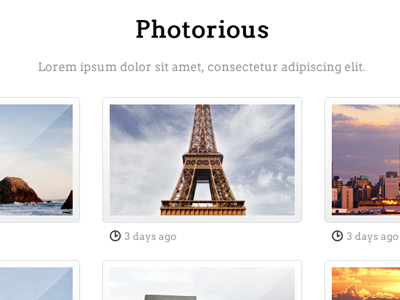 Photorious theme