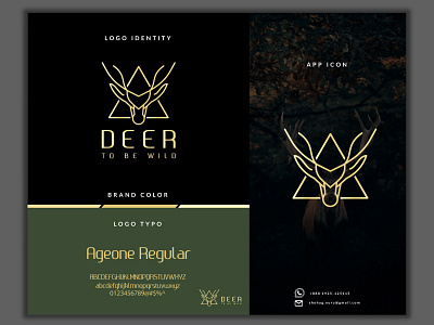 Deer Logo Design Branding