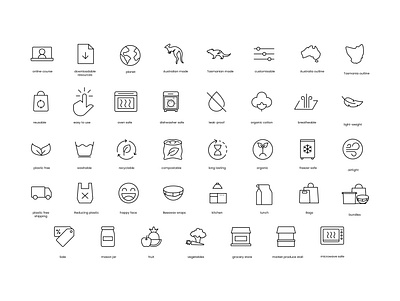 Packaging icon set branding icon icon designer icon designs icon out line icon set line art lineart modern icon ui