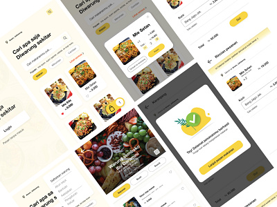 Warung id UI Design branding restaurant restaurant design ui ui design ui designer