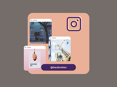 Follow us on Instagram banner banner design instagram social media