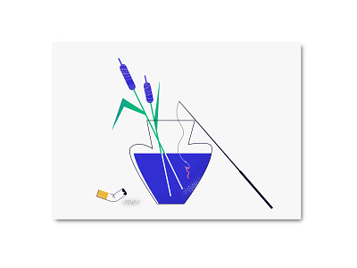 Fishing design fishing illustration vector