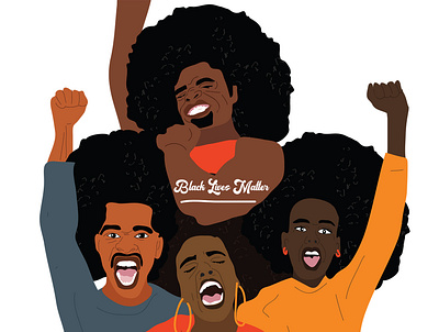 #blacklivesmatter digitalart digitalillustration graphicdesign illustration southafrica