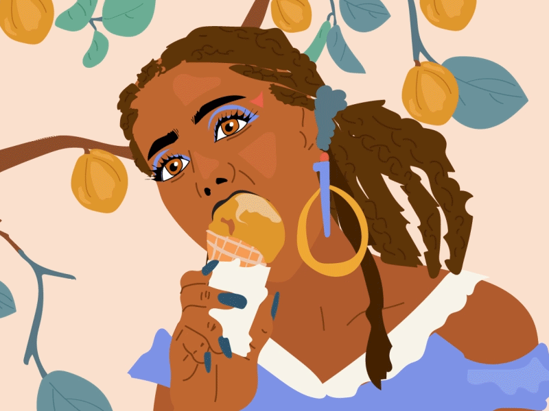 Ice Cream Break by Phathu Designs on Dribbble