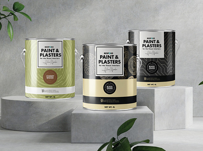 Paint packaging design for Kenyan paint brand branding package design