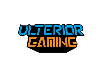 Ulterior Gaming brand branding design graphicdesign graphics logo logodesign vector