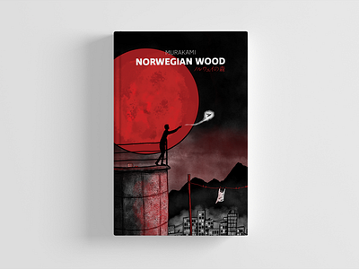 Norwegian Wood Cover Design. colour cover design design graphicdesign graphics illustration type typography