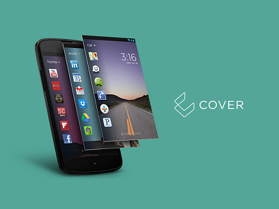 Cover Screen - Android UI android cover cover screen google play lockscreen mobile ui user interface