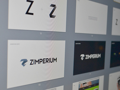 Zimperium - Branding brand branding identity lockup logo mark