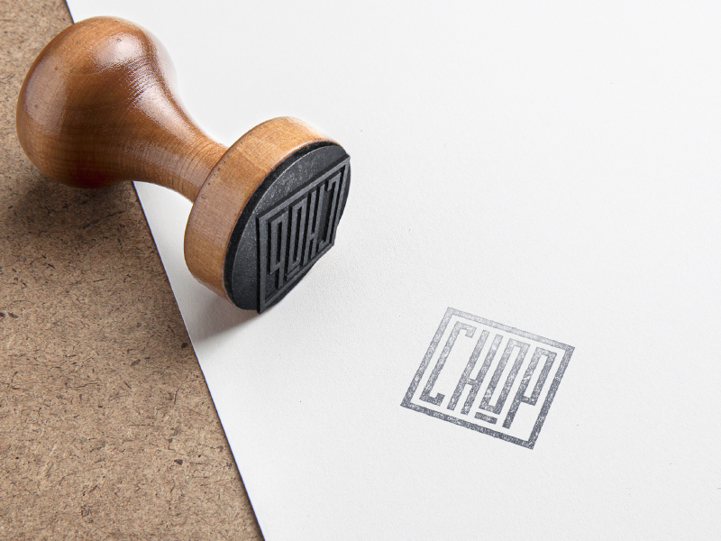 Stamp Mockup (Rejected Mark) - Brand Construction brand branding chop identity logo logomark seal stamp