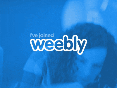 I've joined Weebly!