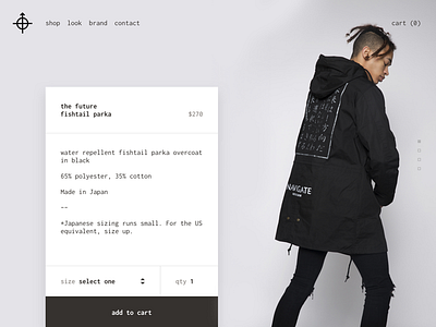 Navigate Clothing Commerce - Site Redesign