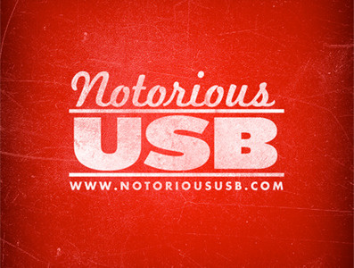 Vintage Notorious texture typography vintage