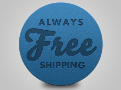 Free Shipping Badge