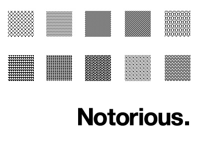 Notorious Patterns patterns pixel patterns