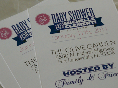 Baby Shower Invitations