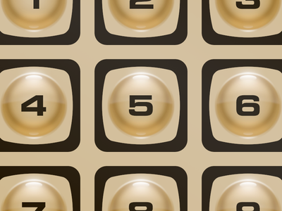 Button Love 1979 buttons controller emulation illustration intellivision keypad mattel membrane openemu video games