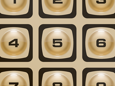 Button Love 1979 buttons controller emulation illustration intellivision keypad mattel membrane openemu video games