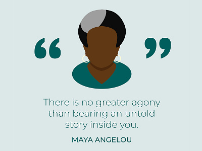 Maya Angelou quote graphic