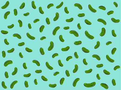 Pickle doodles abstract adobe fresco background brine doodle doodle art doodles doodling food food illustration graphic design green hand drawn illustration pickles vector wallpaper zesty
