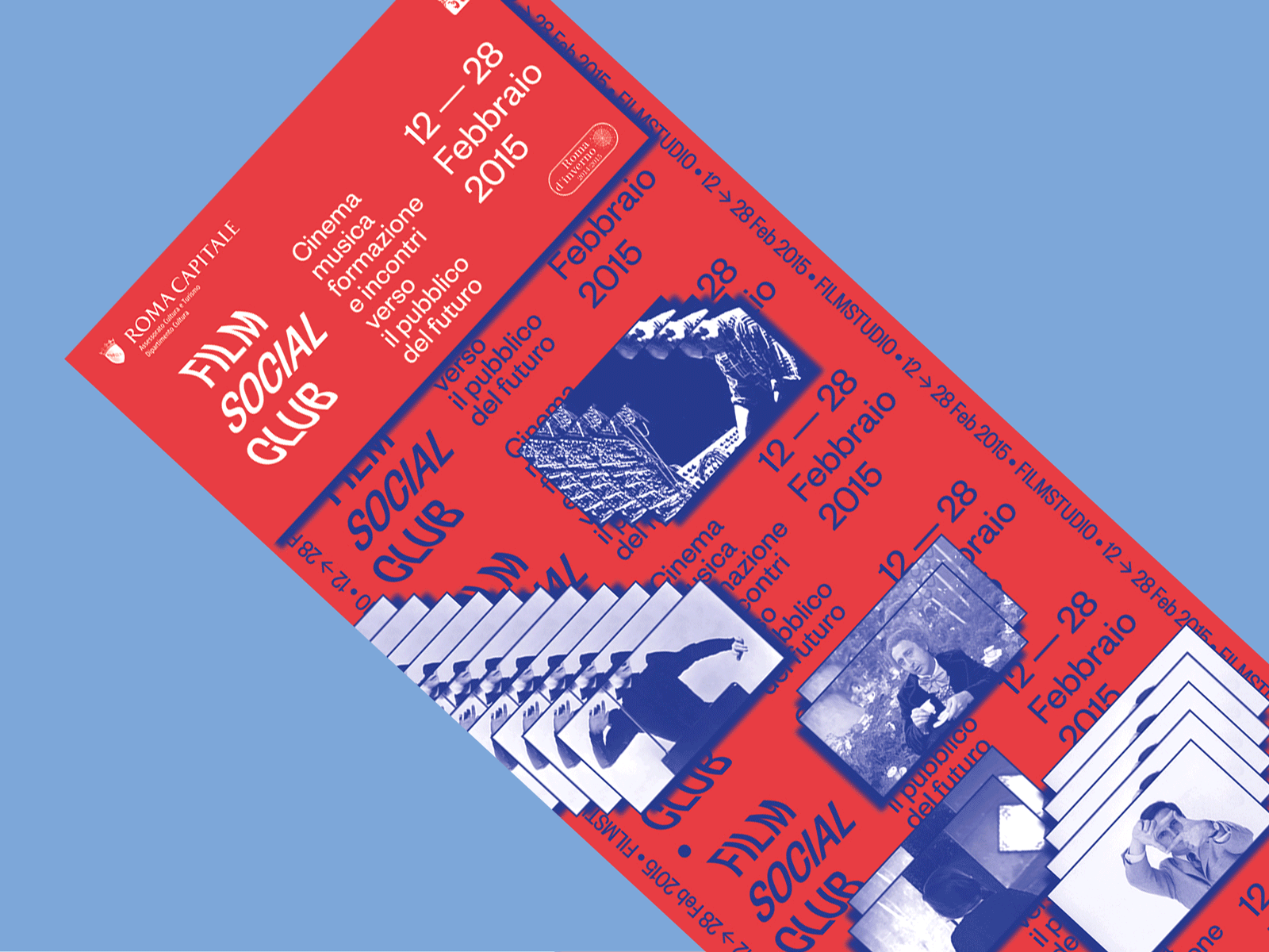 Filmstudio80 - Film Social Club branding design grafica graphic graphic design identity poster print