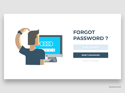 Forgot password illustration illustration