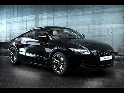 Audi TTS 3d car audi car