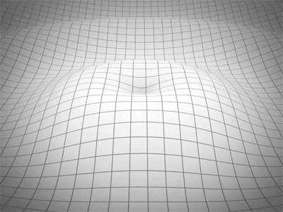 Grid Ocean 3d grid ocean wave white