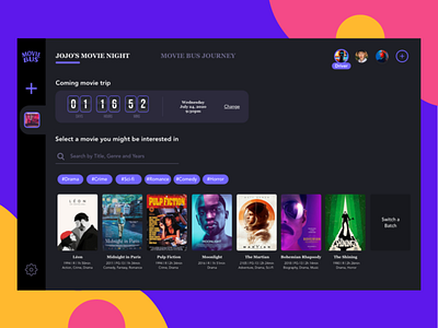 Movie web app